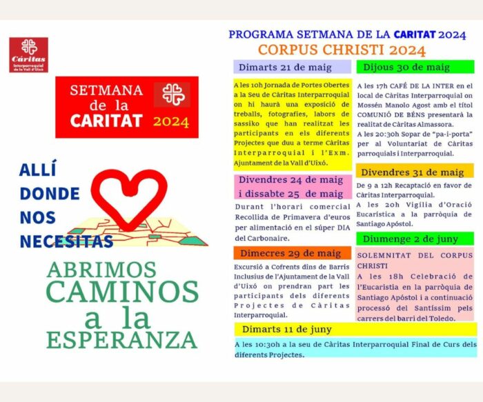 La Vall. Semana de la Caridad