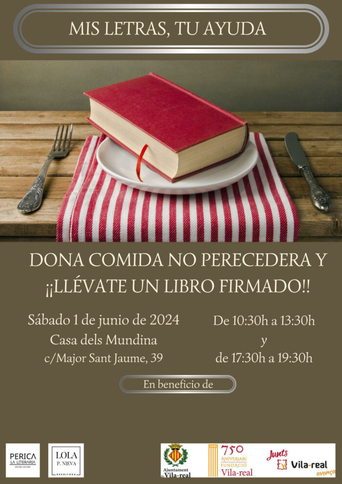 dona comida y llevate un libro vila-real