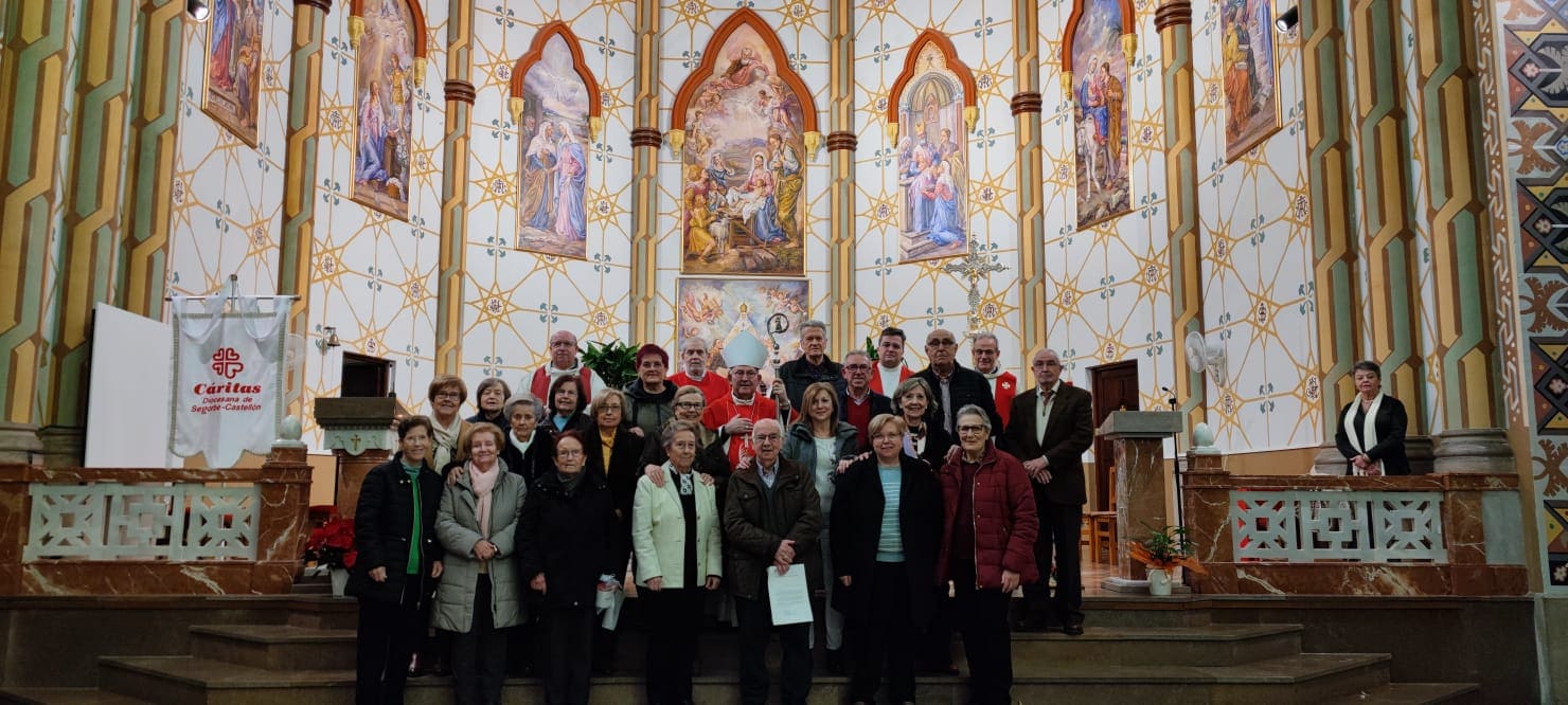 Eucaristía Navidad 2024. Diplomas por 25 años