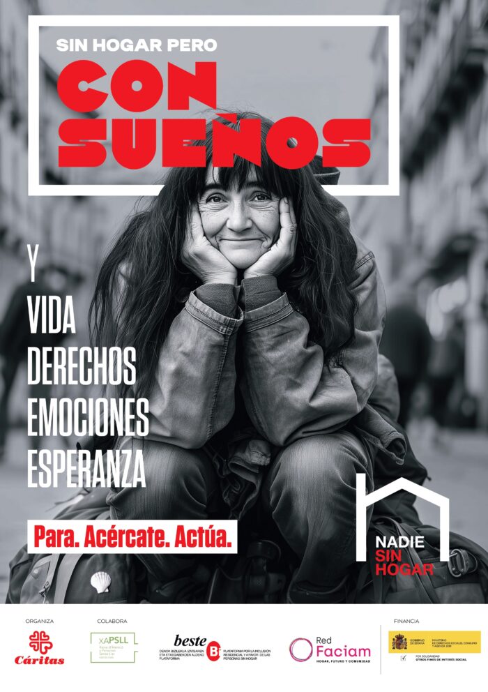 Personas sin Hogar. Cartel