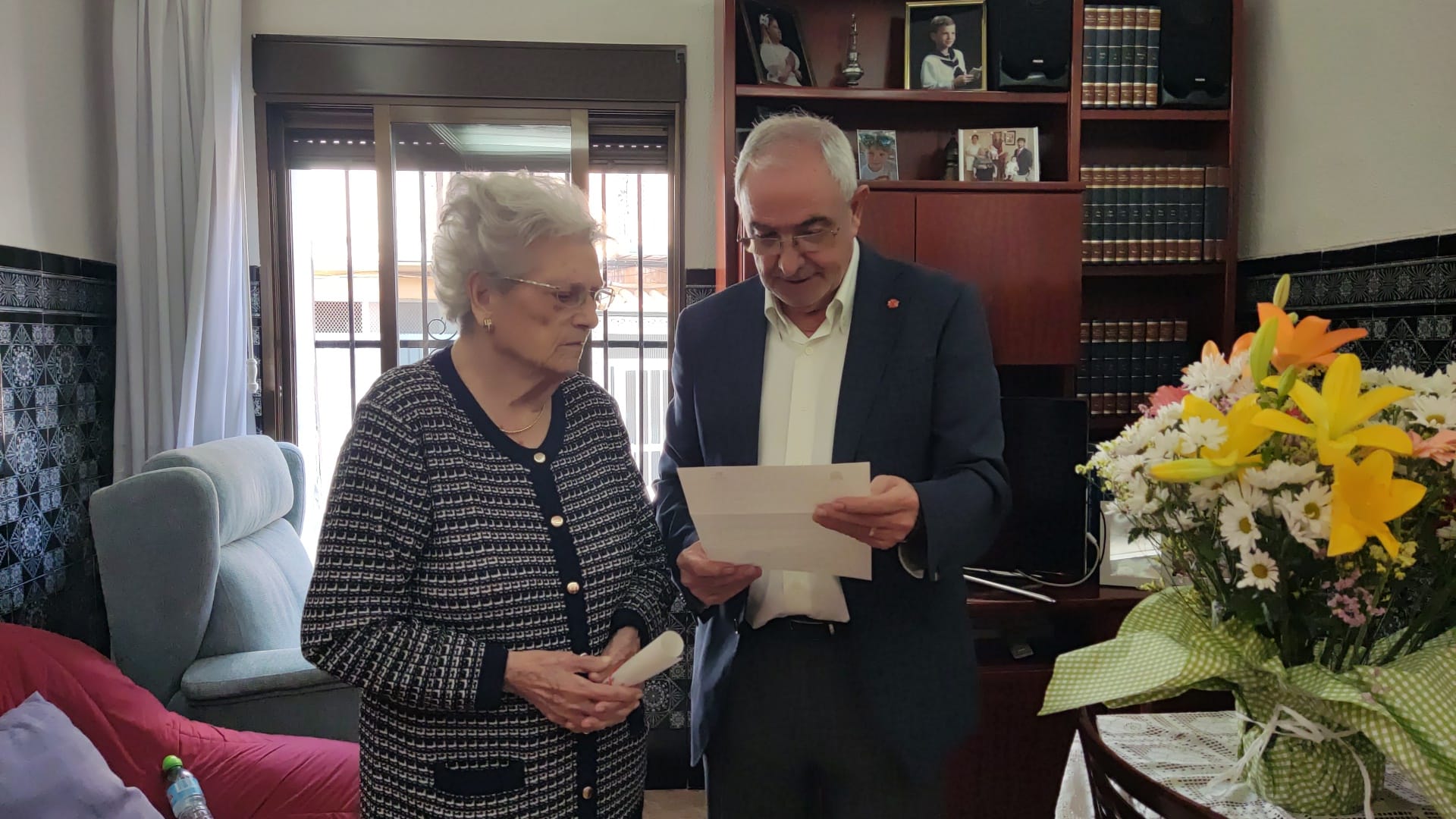 Concha Planelles. Carta Obispo.