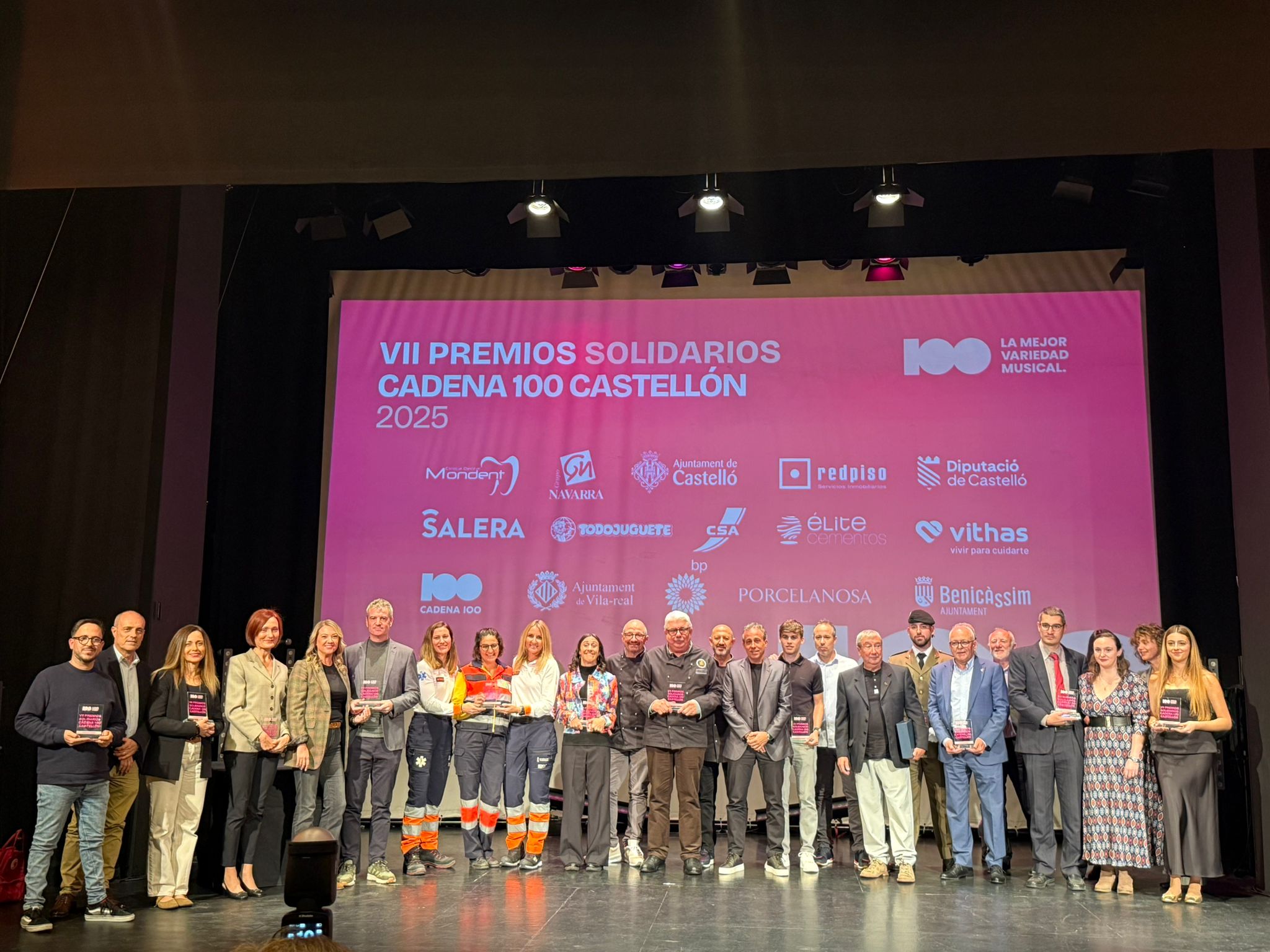 Premios Cadena 100. Foto de Familia