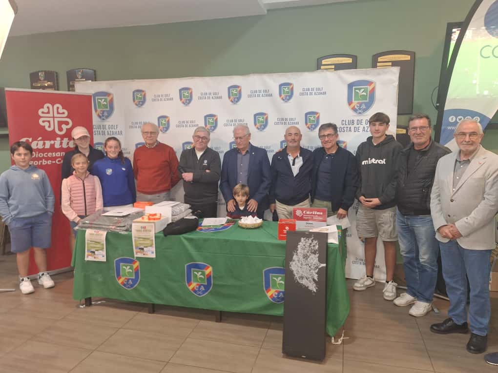 V Torneo de Golf. Premiados
